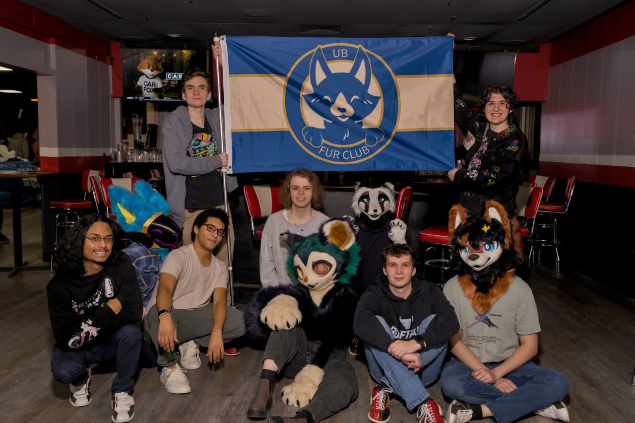 Club photo from the Furbowl event.